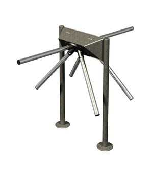 Турникет ТРИПОД OMA-26.461.2B Напольный МОНО. Планки АнтиПаника