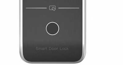 Накладной электронный дверной замок с отпечатком пальца Kaadas R7-5 Fingerprint
