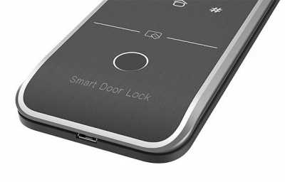 Накладной электронный дверной замок с отпечатком пальца Kaadas R7-5 Fingerprint